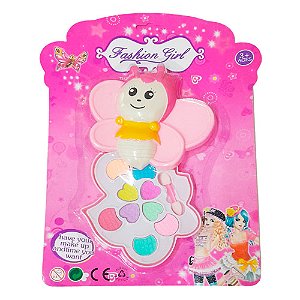 Brinquedo Infantil Little Beauty Kit Maquiagem para Bonecas Coração  P&D-90999M - Maquiagem Virtual