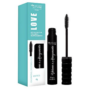 Máscara para Cílios Love Volume e Alongamento 101 Max Love