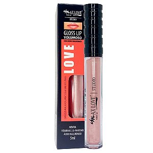 Gloss Lip Volumoso Vegano Cor 09 Max Love