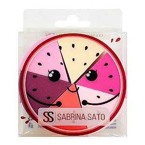 Kit com 06 Esponjas para Maquiagem Sabrina Sato SS-2950
