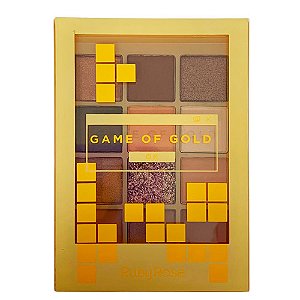 Paleta de Sombras Game Of Gold Ruby Rose HB-1090