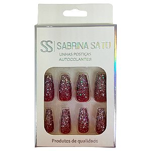 Unhas Postiças Autocolantes Sabrina Sato SS-3455