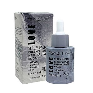Sérum Facial Preenchedor Natural para Rugas Max Love