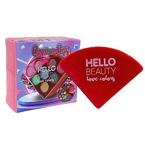 Kit Maquiagem Love Colors Hello Beauty Hb-611