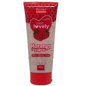Esfoliante Corporal Lovely Morango + Colágeno Face Beautiful FB439