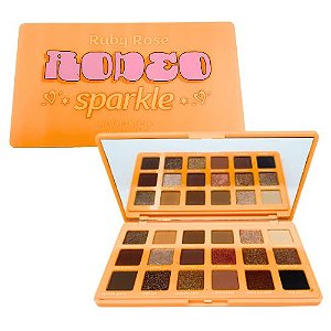 Paleta de Sombras Rodeo Sparkle Ruby Rose HB-F2610