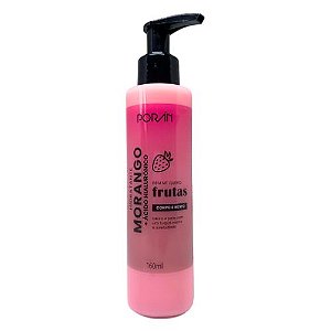 Poran - Hidratante Corpo e Rosto Morango Porán PR242