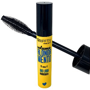 Máscara para Cílios Big Lash Volume Alongamento 2 em 1 Griffty Makeup GF-B801