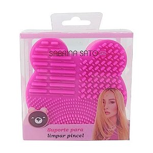 Esponja de Silicone para Limpar Pincéis Sabrina Sato SS-1141