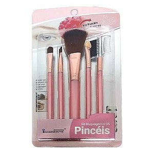 Kit de Pincéis para Maquiagem Interponte HS76629