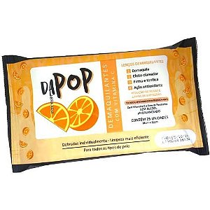 Lenço Demaquilante com Vitamina C Dapop DP2020