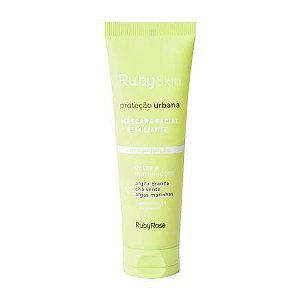 Máscara Facial + Esfoliante Proteção Urbana Ruby Skin Ruby Rose HB-407