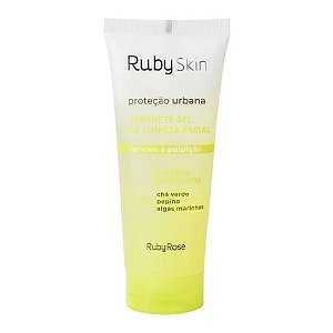 Sabonete Gel de Limpeza Facial Proteção Urbana Ruby Skin Ruby Rose HB-326