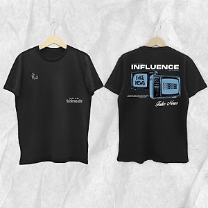 Camiseta Estampada Fake News