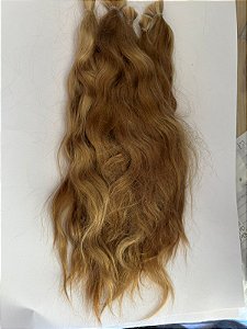MOHAIR ANGORA PREMIUM - DARK HONEY - PACOTE DE CABELO ANGORA COM 8,50 GR  - MATERIAL REBORN - TUDO PARA REBORN