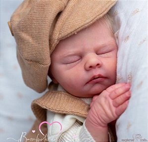 PRE ORDEM DO KIT ESCULTORA - BABY MIGUEL - "by SAMANTHA L GREGORY - MATERIAL REBORN - TUDO PARA REBORN
