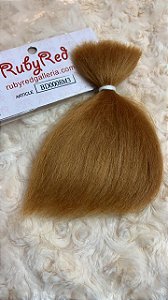 MOHAIR RUBYRED - PACOTE DE CABELO RUBYRED COM 0,25 OZ NB  AUBURN STRAIGHT ( RUIVO) - MATERIAL REBORN - TUDO PARA REBORN