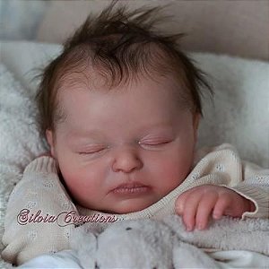 KIT BABY - REALBORN PHINEAS SLEEPING - MATERIAL REBORN - TUDO PARA REBORN
