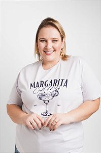CAMISETA "MARGARITA" - P AO G5 - BRANCA