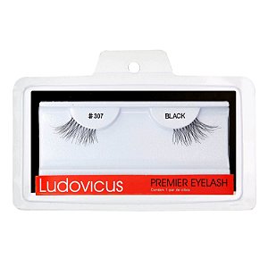 Cílios Postiços Cantoneira Ludovicus 307 Preto(Origem: indonésia)