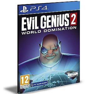 Evil Genius 2 World Domination PS4 PSN Mídia Digital