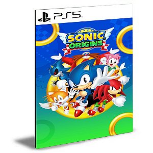 Sonic Origins PS5 PSN Mídia Digital