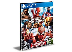 Marvel ultimate alliance 1 e 2 PS4 e PS5 PSN MÍDIA DIGITAL