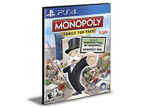 MONOPOLY Family Fun Pack PS4 e PS5 PSN MÍDIA DIGITAL