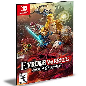 Hyrule Warriors Age of Calamity Nintendo Switch Mídia Digital