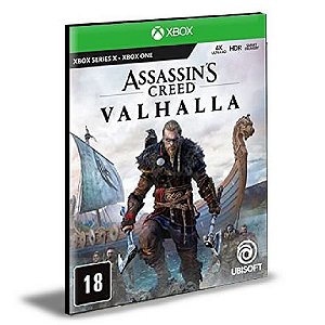 Assassins Creed Valhalla Xbox One e Xbox Series X|S MÍDIA DIGITAL