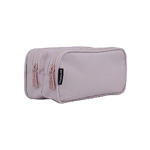 ESTOJO DUPLO PARA LÁPIS FEMININO - E-002 - ROSA