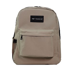 MOCHILA FEMININA BÁSICA EM POLIÉSTER MESCLA - M-133 - KAKI