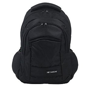 MOCHILA BÁSICA EM POLIÉSTER - M-104 - PRETO