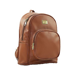 MOCHILA FEMININA UNIVERSITÁRIA - M-118 – CARAMELO