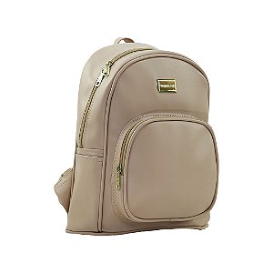 MOCHILA FEMININA UNIVERSITÁRIA - M-118 – BEGE