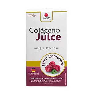 Colágeno Juice Hyaluronic  - Sabor Framboesa