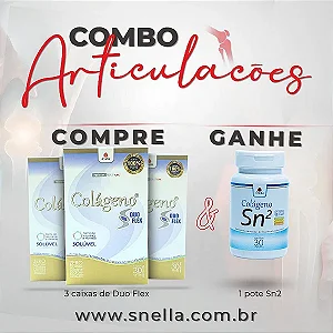 Combo "Articulações" - Duo Flex + Sn2