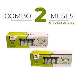 Colágeno Verisol Shot Hyaluronic - Kit c/ 2 Caixas - Sabor Abacaxi