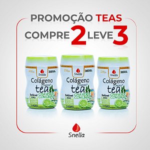 COMPRE 2 LEVE 3 POWDER TEA CHÁ VERDE COM LIMÃO