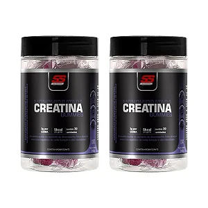 Creatina Gummies SS Nutrition - Sabor Uva - Kit c/ 2 Potes