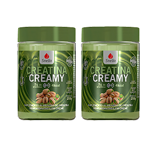 Creatina Creamy - Sabor Pistache Kit c/ 2 Potes