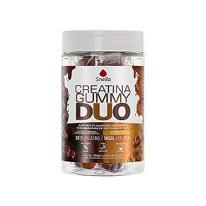 Creatina Gummies - Sabor Chocolate Belga + Doce de Leite