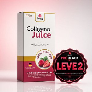 Colágeno Juice Hyaluronic - Sabor Morango (PRÓXIMO DA VALIDADE)