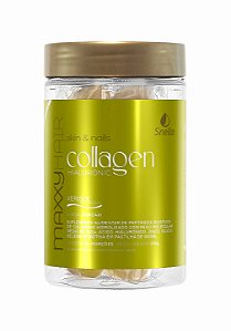 Maxxy Hair Skin & Nails Collagen + Ácido Hialurônico – Sabor Abacaxi