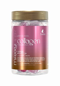 Maxxy Hair Skin & Nails Collagen + Ácido Hialurônico – Sabor Tutti-Frutti
