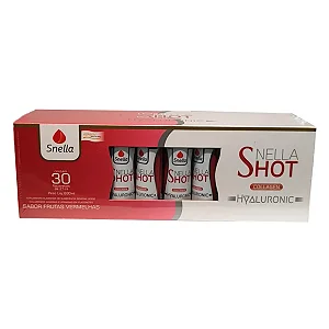 Colágeno Shot Hyaluronic - Sabor Frutas Vermelhas