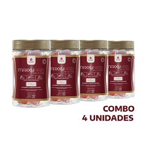 Gomas de Colágeno Verisol® Maxxy Hair Skin & Nails - Kit c/ 4 Potes