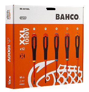 BAHCO - Conjunto de chaves de parafusos isoladas ERGO™ 12 peças