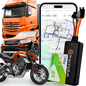 RASTREADOR TP7 + CHIP MULTIOPERADORAS + PLATAFORMA COM APP