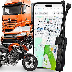 RASTREADOR CRX PRO 4G + CHIP M2M ALGAR + APP